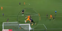 Pisa-Roma, il gol di Soulé allo Sky Sport Skill