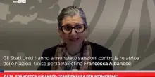 Gaza, Francesca Albanese: “Sanzioni Usa per intimidirmi”