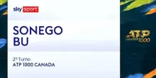 Sonego-Bu: highlights Atp Toronto