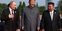 Parata Vittoria, Xi accoglie Putin: 'Mondo scelga tra pace e guerra'