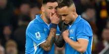 Napoli, c’è lesione sia per Lobotka sia per Politano