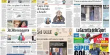 Le prime pagine dei quotidiani di oggi 9 agosto: la rassegna stampa