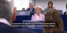 Von der Leyen: 'Su dazi Usa rimaniamo fermi sui nostri principi'
