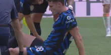 Pavard, infortunio alla caviglia in Inter-Roma