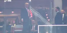 Funerale Charlie Kirk, il saluto del presidente Donald Trump