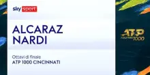 Alcaraz-Nardi: highlights Atp Cincinnati