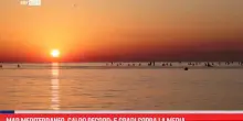 Mar Mediterraneo, caldo record: 5 gradi sopra la media
