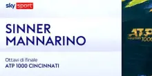 Guarda gli HIGHLIGHTS di Sinner-Mannarino
