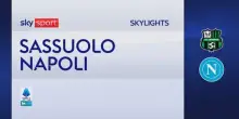 Sassuolo-Napoli 0-2: gol e highlights