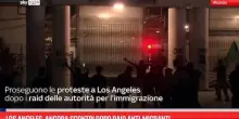 Los Angeles, ancora scontri dopo raid anti-migranti