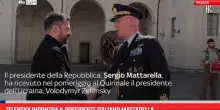 Il Capo dello Stato Mattarella riceve Zelensky