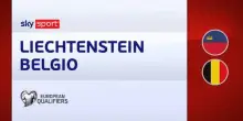 Liechtenstein-Belgio 0-6: gol e highlights