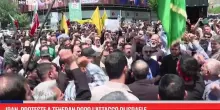 Iran, proteste a Teheran dopo l'attacco di Israele