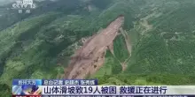 Cina, frana provocata da piogge distrugge strada: 4 morti