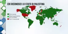 Quali sono gli oltre 150 Stati che riconoscono la Palestina
