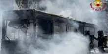 Roma, autobus Atac in fiamme a via Flaminia Nuova: nessun ferito