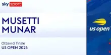 Musetti-Munar: highlights US Open