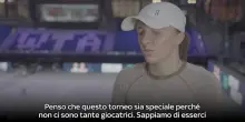 Wta Finals, Swiatek: 'Torneo speciale'