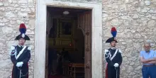 Carabiniere ucciso: aperta ad Ostuni la camera ardente. Domani i funerali