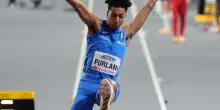 Mattia Furlani secondo nella finale di Diamond League