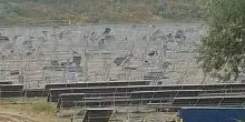 Tromba d'aria distrugge un impianto fotovoltaico
