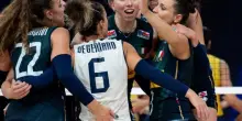 Le azzurre del volley cercano la semifinale contro la Polonia