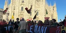 Leoncavallo: corteo a Milano contro lo sgombero. Piantedosi: "Non siamo preoccupati"