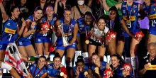 Italvolley: bagno di folla per le campionesse del mondo arrivate Malpensa