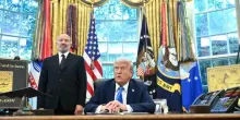 Trump: "Ue smetta di acquistare il petrolio dalla Russia"
