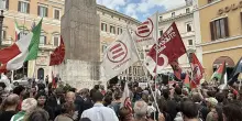 Attacco Flotilla: in centinaia manifestano in Piazza Montecitorio