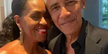 Tra Barack e Michelle Obama è ancora grande amore
