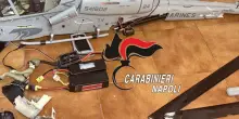 Paura a Ischia: elicottero di 8 kg radiocomandato cade tra le case