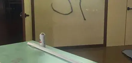 Raid vandalico al liceo Da Vinci di Genova: danni e svastiche sulle pareti