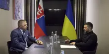Fico mette piede in Ucraina e incontra Zelensky