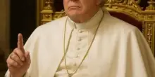 Trump vestito da Papa sui profili social della Casa Bianca