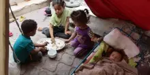 I palestinesi: "In due giorni 29 morti di fame". A Gaza distribuiti i primi pacchi di farina