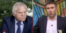 "Si vergogni", "Bambini palestinesi...". Scontro di fuoco tra Di Battista e Luttwak