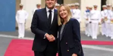 Meloni riceve Macron: "Impegno comune per un'Europa più sovrana, più forte e più prospera"