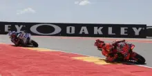 MotoGp, assolo di Marc Marquez ad Aragon. Molto meglio Bagnaia che chiude terzo