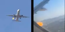 Motore in fiamme, panico in alta quota: cos'è successo al volo dell'American Airlines