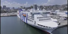 GNV Orion, il battesimo del nuovo traghetto moderno per il Mediterraneo
