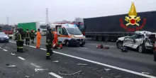 In contromano sulla Milano-Torino: 4 morti e un ferito grave
