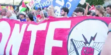 I No Ponte in marcia. Insulti a Salvini e prove di sabotaggi. "Stop al cantiere"