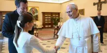 Salvini ricevuto con la figlia da Papa Leone XIV. "Grande emozione, il dialogo prevalga sulle armi"