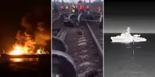 Navi, missili, treni e raffinerie nel mirino: la guerriglia di Kiev e il piano per frenare Mosca