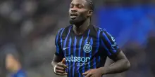Inter, tegola Thuram: quanto starà fermo l’attaccante