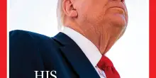 "Mi hanno fatto scomparire i capelli!". Trump contro la copertina di Time che celebra il suo trionfo