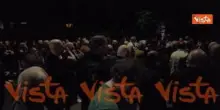 Il saluto romano alla commemorazione per Sergio Ramelli a Milano