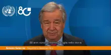 Guterres "Le Nazioni Unite sono un miracolo vivente"