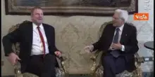Mattarella riceve nuovi Ambasciatori, tra loro anche lo statunitense Fertitta